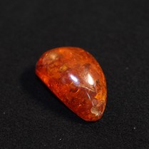 Vintage amber pendant with inclusive